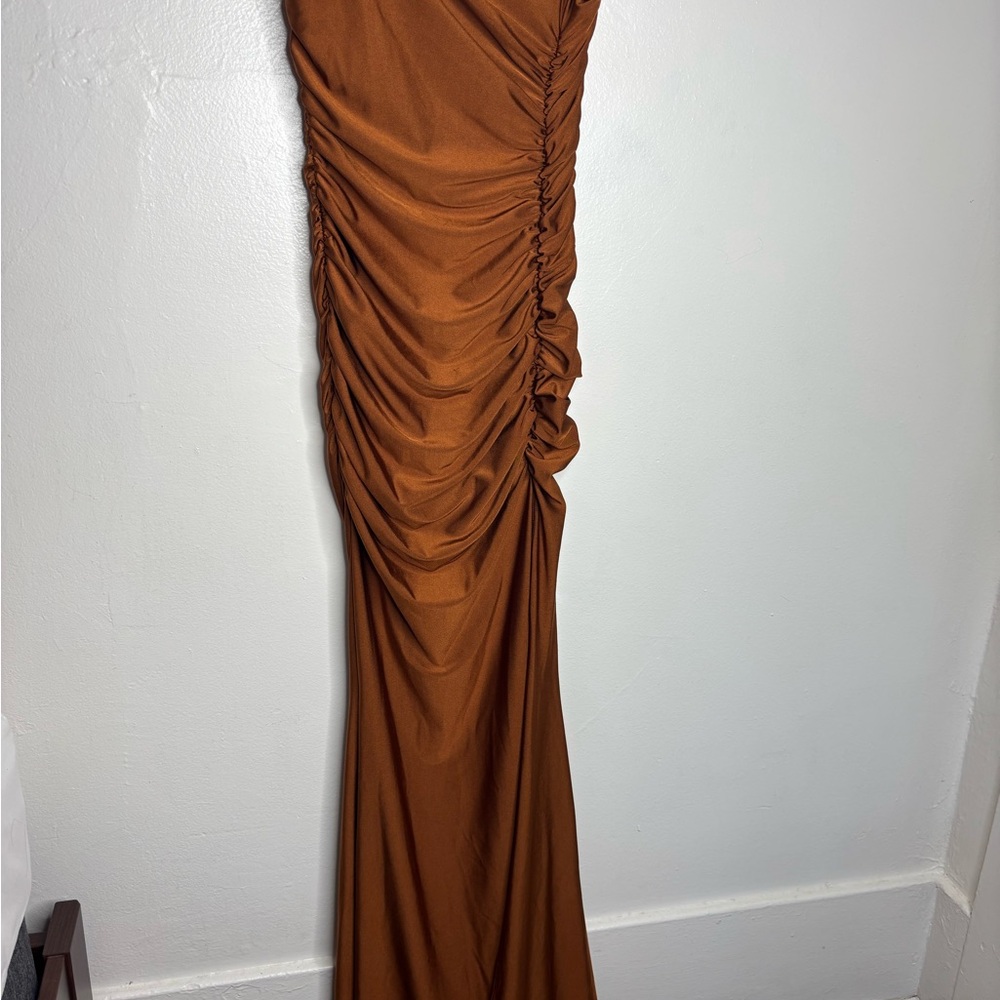 Windsor Brown Maxi Skirt - Picture 2 of 4